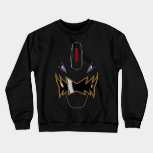 PR Dino Thunder Black Ranger Visor Crewneck Sweatshirt